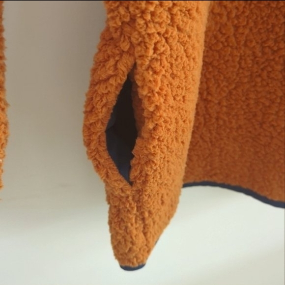 ST. JOHN'S BAY | Women's  Roasted Pecan Sherpa Pullover Sweater - Picture 4 of 4